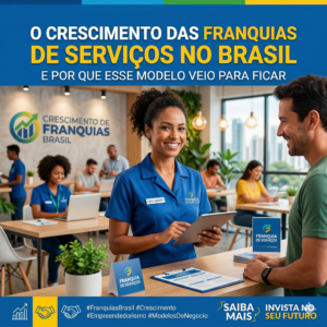 O crescimento das franquias de serviços no Brasil — e por que esse modelo veio para ficar